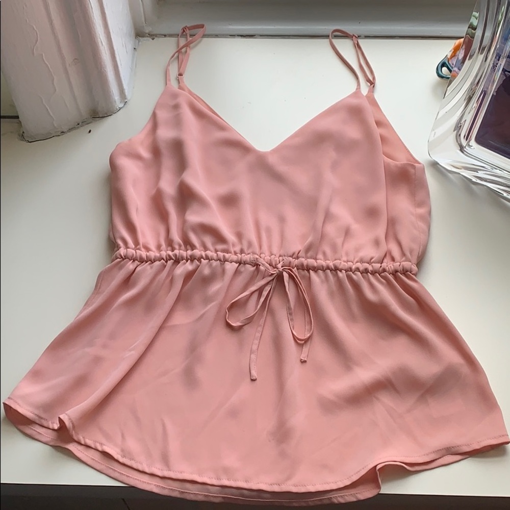 Aritzia Wrapback Cinched Cami Tank
